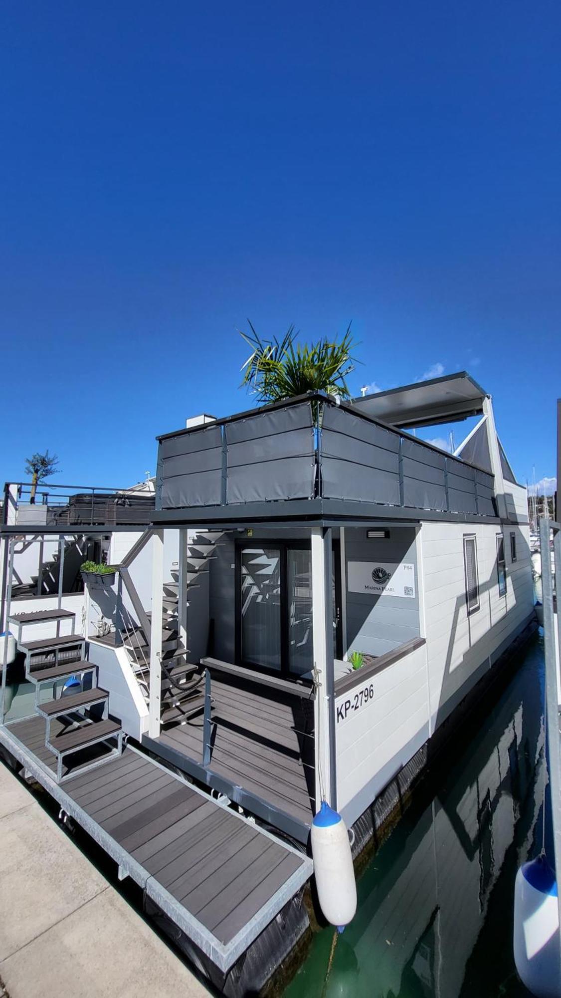 Floating House - Marina Pearl Apartman Portorož Kültér fotó